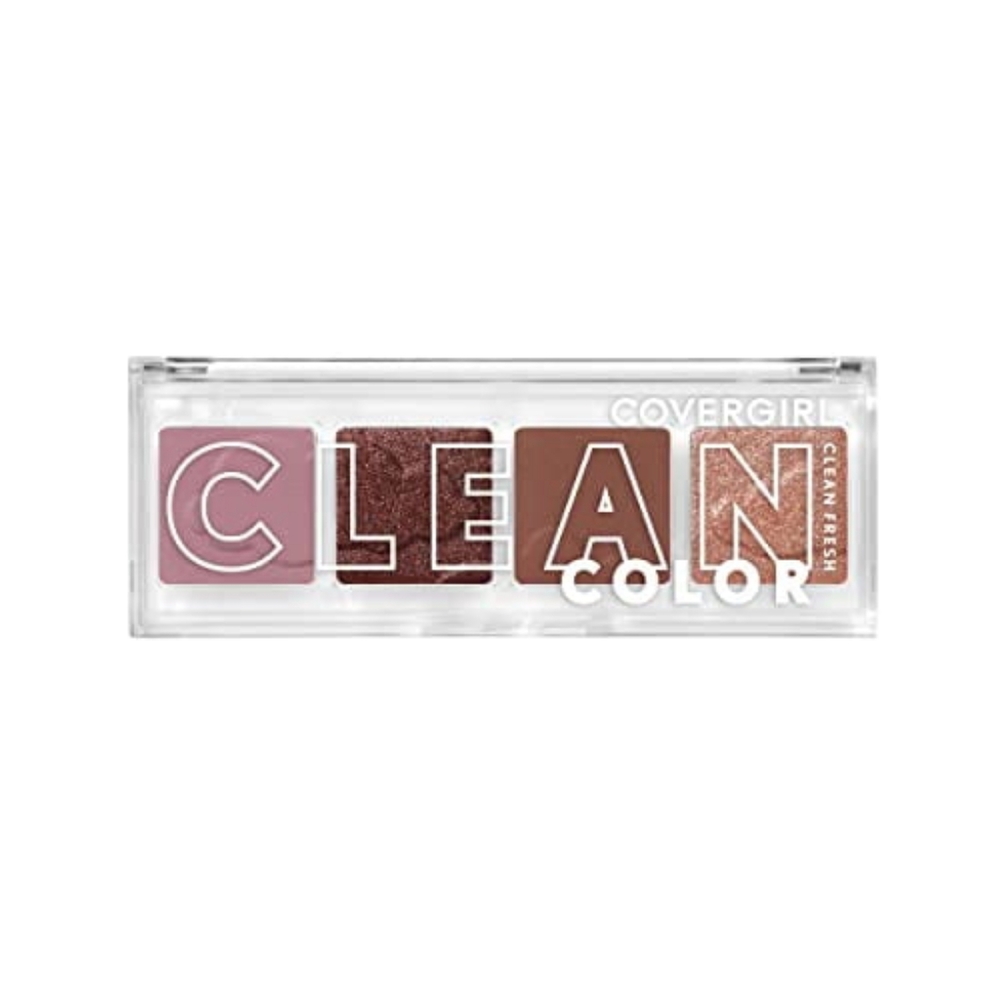 COVERGIRL Clean Color Eyeshadow Palette - Pink, Brown